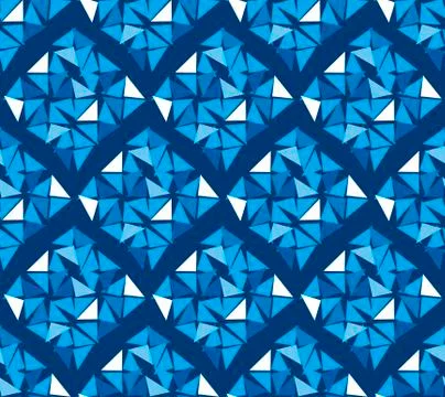 Winter sport abstract seamless pattern. Illustrazione stock