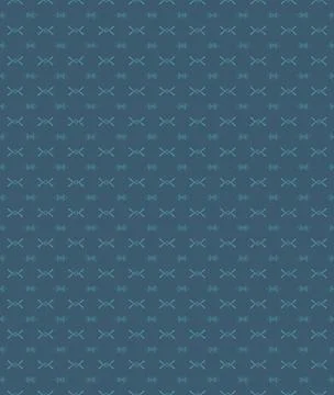 Winter stone harbor stroke-based surface pattern with shore-tree inspired motif Stock Illustration