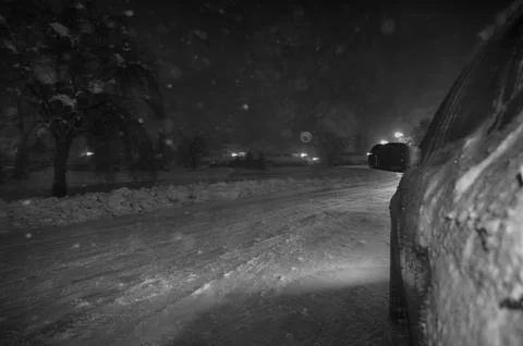 Winter Storm Stock Photos