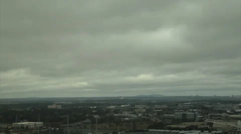 Winter Stratocumulus Clouds Stock Footage 54758960