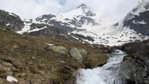 Winter stream.. Stock Footage 325657213