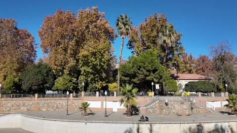 Winter street scene in Granada Stock Footage 296128984