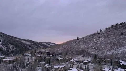 Winter Sunrise 1 Stock Footage 166972127