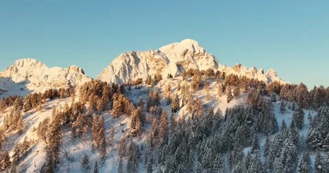 Winter sunrise part two Video stock 275592056