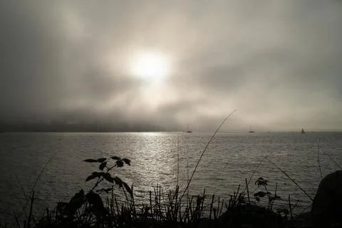 Winter sunrise Foto stock