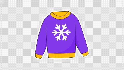 Winter sweater Stock Footage 336935160