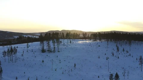WInter in Sweden Vídeo Stock 88527690