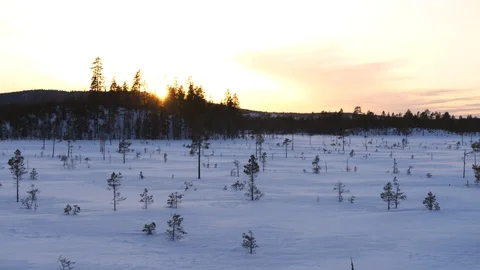 WInter in Sweden Vídeo Stock 88532981