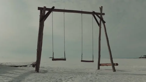 Winter swing Stock Footage 171344403