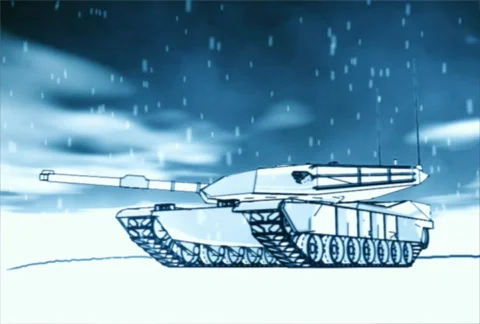 Winter Tank Stock-Footage 306943