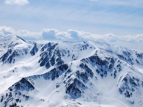 Winter in tatra mountains Stock Photos