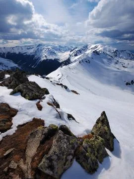 Winter in tatra mountains Stock Photos