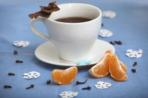 Winter tea Stock Photos