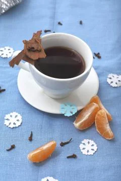 Winter tea Stock Photos