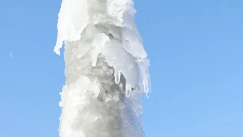 Winter tech innovation showcases automated snowmaking and eco-friendly solutions Stock Footage 301874515