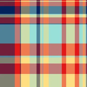 Winter textile tartan seamless, pixel check plaid texture. Occupation fabri.. Illustrazione stock