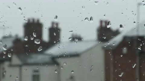 Winter through a window Stockbeeldmateriaal 22251779