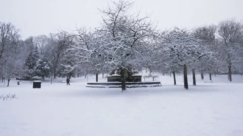 Winter time lapse in Glasgow Stock Footage 148173358