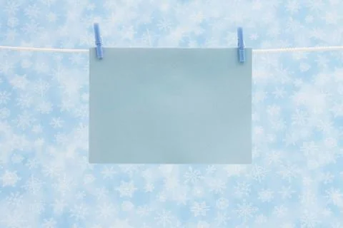 Winter time message Stock Illustration