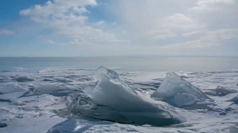 Winter timelapse 4K 库存影片 22535113