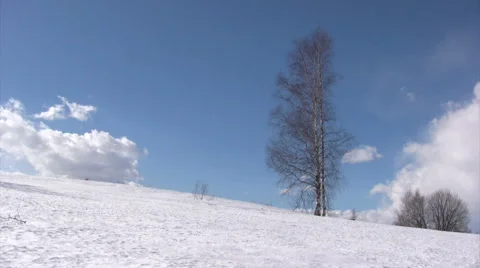 Winter timelapse 스톡 동영상 2456679