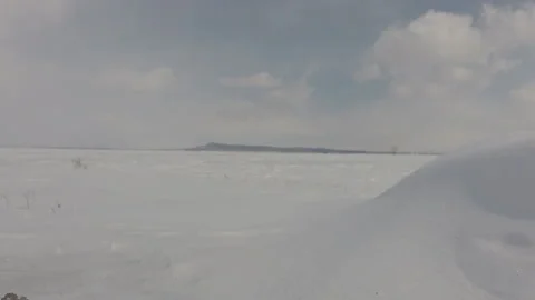 Winter  timelapse Video stock 144841221