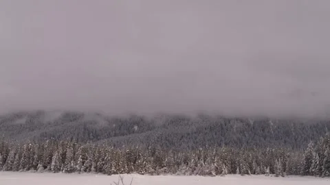 Winter Timelapse Video stock 247293401