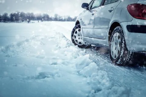 Winter tire Stock Photos