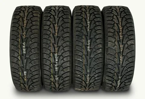 Winter tires Stock Photos