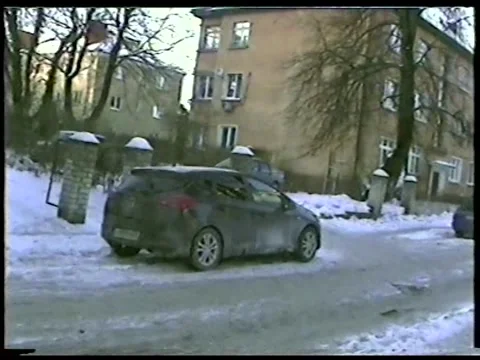Winter Tower Stock Footage 342690043
