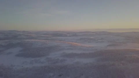 Winter tundra Video stock 160101451