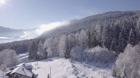 Winter Valley  Vídeo Stock 88706663