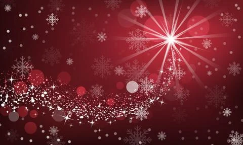 Winter vector background Stock Illustration