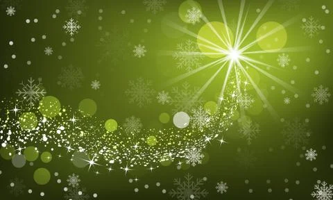 Winter vector background Stock Illustration