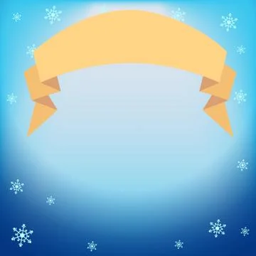 Winter vector blue light effect, projector ray with shining halo, ribbon and Stock Illustration