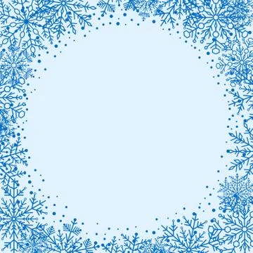 Winter Vector Greeting Card Stock Illustration