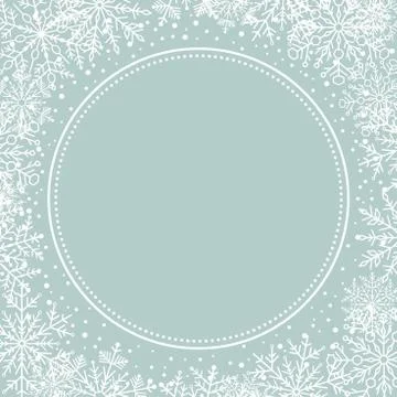 Winter Vector Greeting Card Stock Illustration