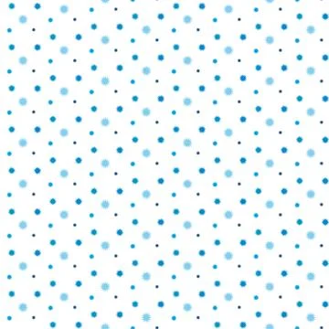 Winter vector seamless pattern in blue tones Stock Illustration