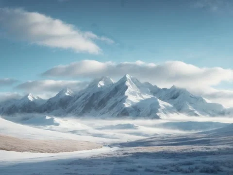 Winter video 4k Video stock 259618624