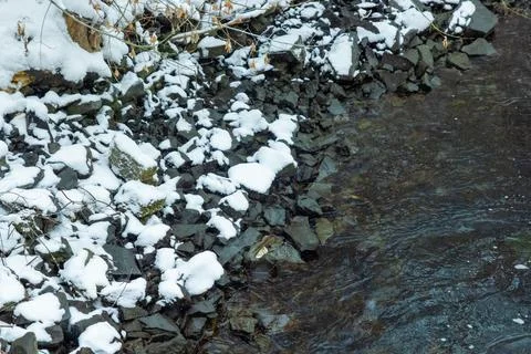 Winter view in winter Stock Photos