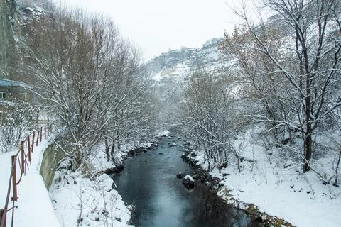 Winter view in winter Stock Photos