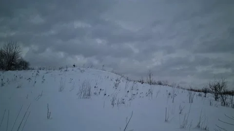 Winter views in the suburbs of Vilnius, Lithuania Stock Footage 169533541