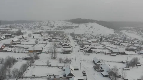 Winter village 2 Stock Footage 99818239