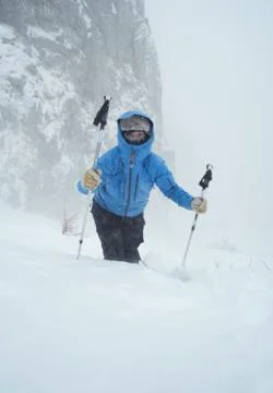 Winter walk Stock Photos