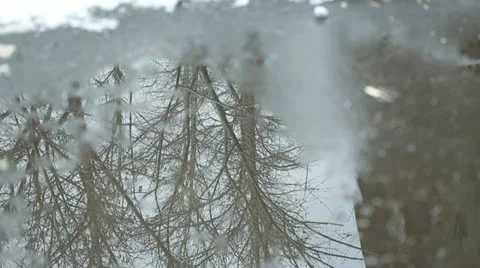 Winter water 01 Stock Footage 21879737