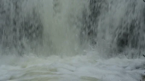 Winter Waterfall Stock Footage 982744