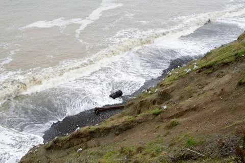 Winter waves Stock Photos