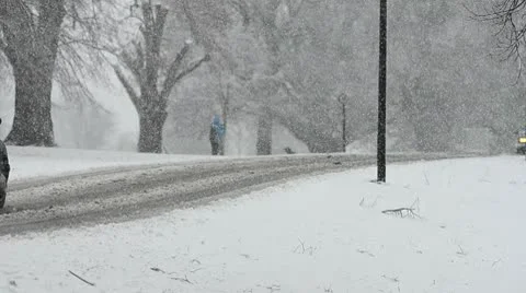Winter Weather Stock Footage