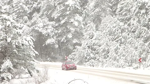 Winter wheel profile structure with snow on white  動画素材 46740636