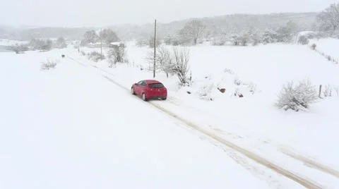 Winter wheel profile structure with snow on white  動画素材 46740900